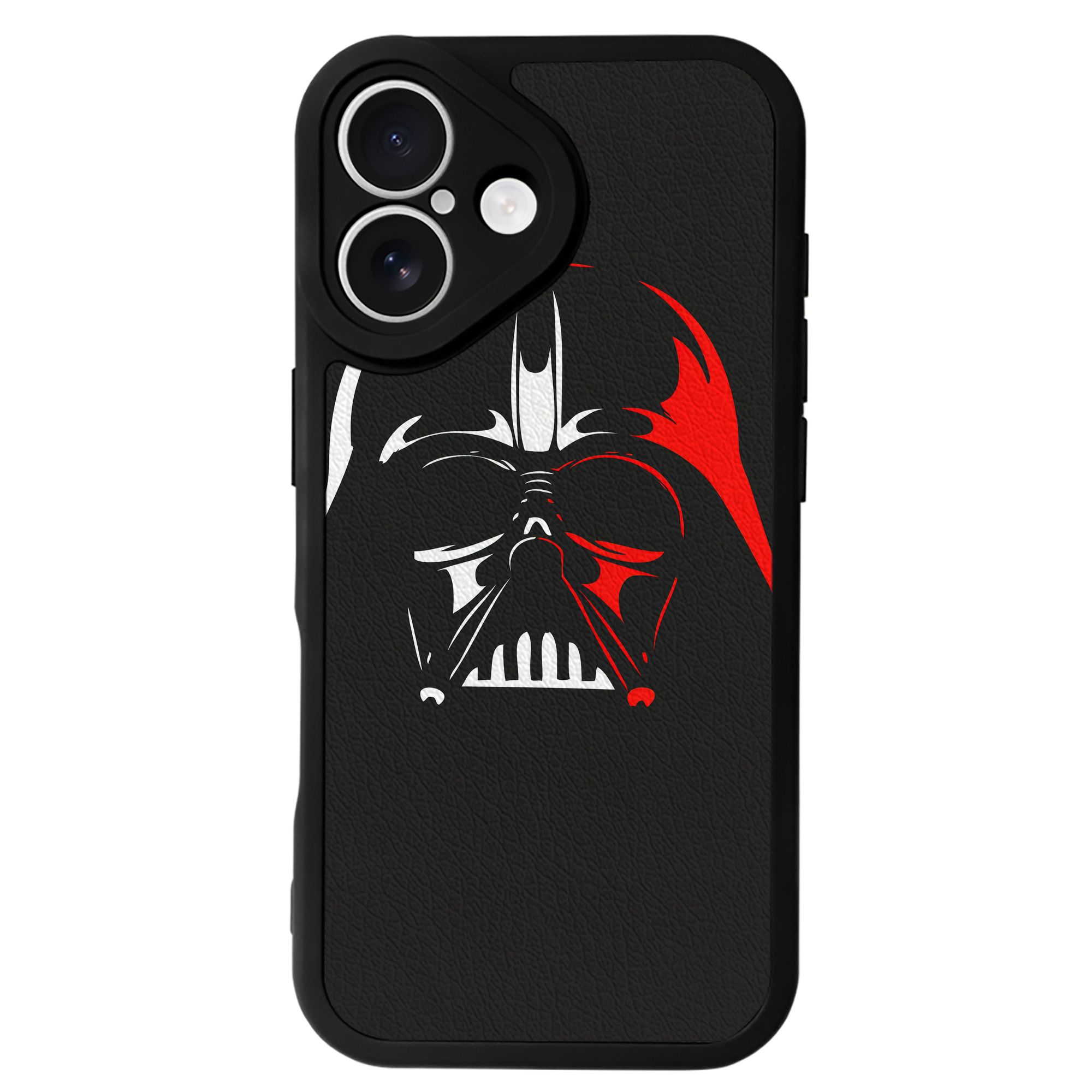 （画像用） スター・ウォーズ Star Wars 【iPhone 16シリーズ対応】シリコンスマホケース（レザー調） 材質：シリコン